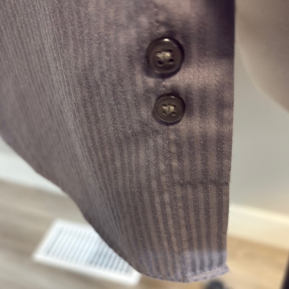 Geoffrey Beene Gray Casual Button Down Shirt - Picture 4 of 10